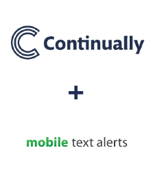 Інтеграція Continually та Mobile Text Alerts