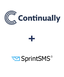 Інтеграція Continually та SprintSMS