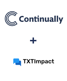 Інтеграція Continually та TXTImpact