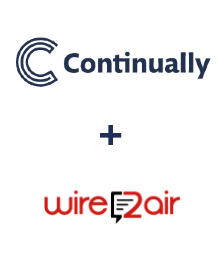 Інтеграція Continually та Wire2Air