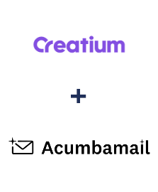Інтеграція Creatium та Acumbamail