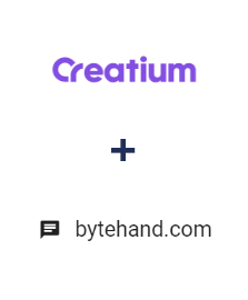 Інтеграція Creatium та BYTEHAND Інтеграція Creatium та BYTEHAND