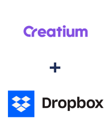 Інтеграція Creatium та Dropbox