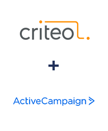 Інтеграція Criteo та ActiveCampaign