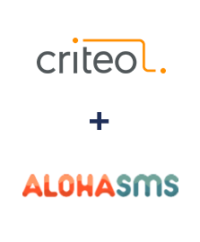 Інтеграція Criteo та AlohaSMS Інтеграція Criteo та AlohaSMS