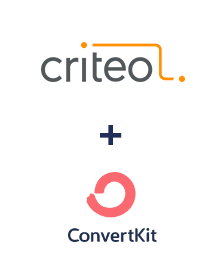 Інтеграція Criteo та ConvertKit