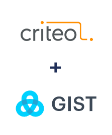 Інтеграція Criteo та Gist