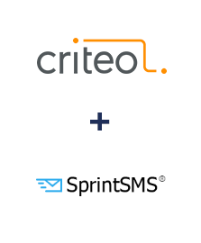 Інтеграція Criteo та SprintSMS