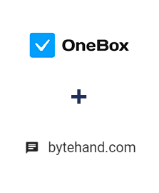 Інтеграція OneBox та BYTEHAND Інтеграція OneBox та BYTEHAND