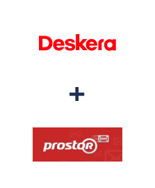 Інтеграція Deskera CRM та Prostor SMS