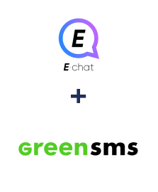 Інтеграція E-chat та GREENSMS Інтеграція E-chat та GREENSMS