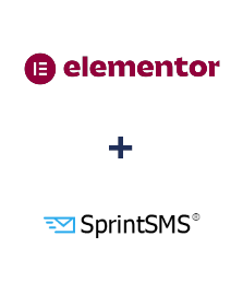 Інтеграція Elementor та SprintSMS