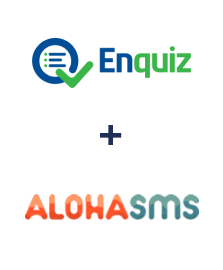 Інтеграція Enquiz та AlohaSMS Інтеграція Enquiz та AlohaSMS