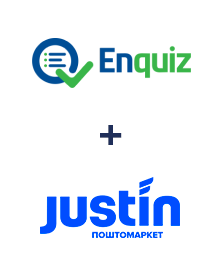 Інтеграція Enquiz та Justin Інтеграція Enquiz та Justin