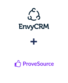 Інтеграція EnvyCRM та ProveSource Інтеграція EnvyCRM та ProveSource