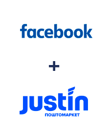 Інтеграція Facebook та Justin