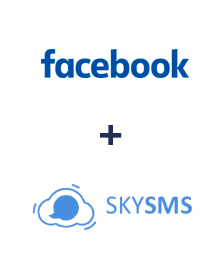 Інтеграція Facebook та SkySMS