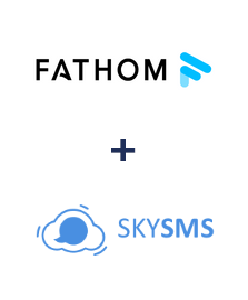 Інтеграція Fathom та SkySMS