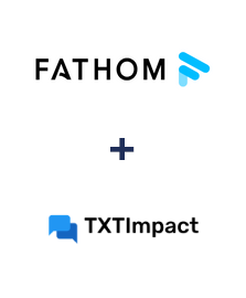 Інтеграція Fathom та TXTImpact
