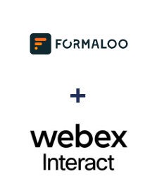 Інтеграція Formaloo та Webex Interact