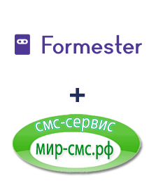 Інтеграція Formester та Мир-смс.рф Інтеграція Formester та Мир-смс.рф