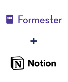 Інтеграція Formester та Notion