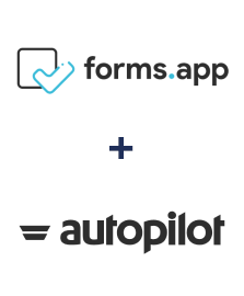 Інтеграція forms.app та Autopilot