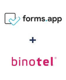 Інтеграція forms.app та Binotel