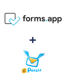 Інтеграція forms.app та ePochta Інтеграція forms.app та ePochta