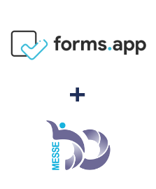 Інтеграція forms.app та Messedo