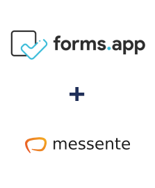 Інтеграція forms.app та Messente