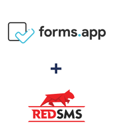 Інтеграція forms.app та RedSMS Інтеграція forms.app та RedSMS