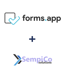 Інтеграція forms.app та Sempico Solutions