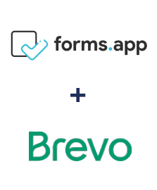 Інтеграція forms.app та Brevo