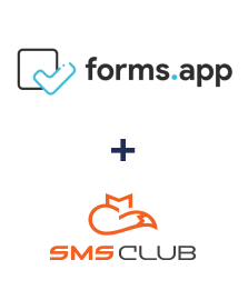 Інтеграція forms.app та SMS Club