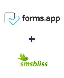 Інтеграція forms.app та SmsBliss Інтеграція forms.app та SmsBliss