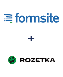 Інтеграція Formsite та Rozetka