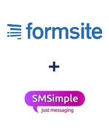 Інтеграція Formsite та SMSimple Інтеграція Formsite та SMSimple