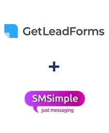 Інтеграція GetLeadForms та SMSimple Інтеграція GetLeadForms та SMSimple