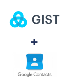 Інтеграція Gist та Google Contacts