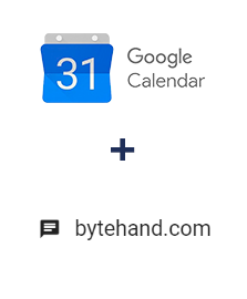 Інтеграція Google Calendar та BYTEHAND Інтеграція Google Calendar та BYTEHAND