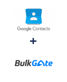 Інтеграція Google Contacts та BulkGate