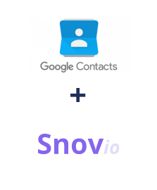 Інтеграція Google Contacts та Snovio