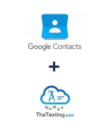 Інтеграція Google Contacts та TheTexting