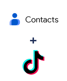 Інтеграція Google Contacts та TikTok (private accounts)
