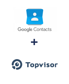 Інтеграція Google Contacts та TopVisor Інтеграція Google Contacts та TopVisor