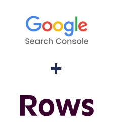 Інтеграція Google Search Console та Rows