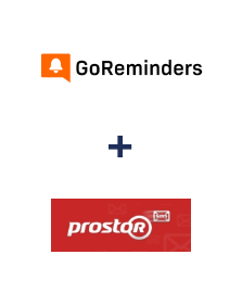 Інтеграція GoReminders та Prostor SMS