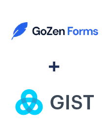Інтеграція GoZen Forms та Gist