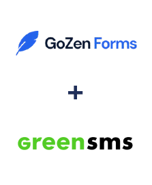 Інтеграція GoZen Forms та GREENSMS Інтеграція GoZen Forms та GREENSMS